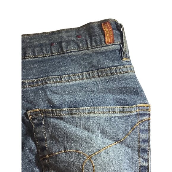 Steve & Barry’s Womens Denim Jeans Boot Leg Normal Rise Blue Size 16S - Picture 4 of 11